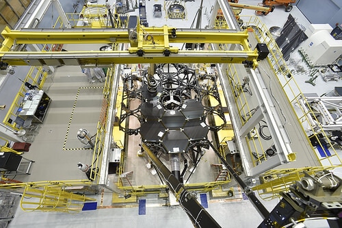การก่อสร้างกล้องโทรทรรศน์อวกาศ James Webb Space Telescope